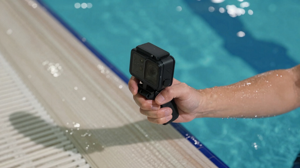 action camera for filming swim technique