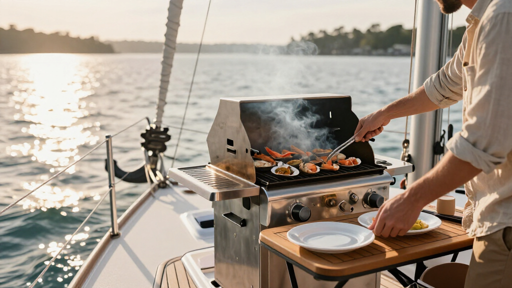 marine boat grills