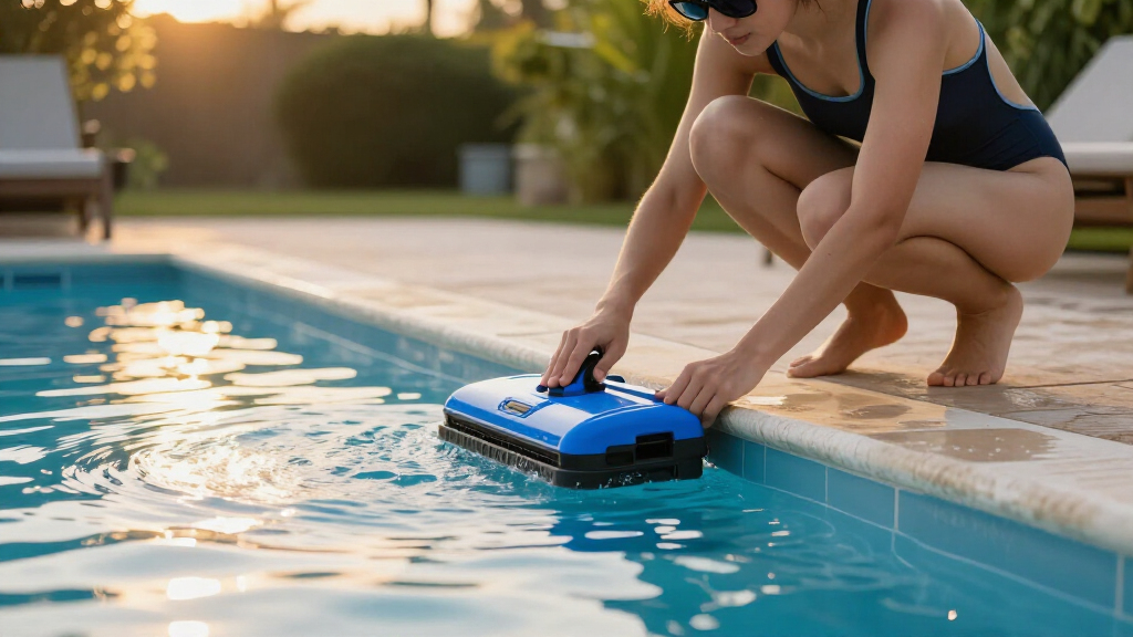pool vacuum robot for inground pool