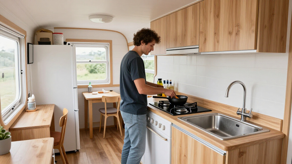 The Best Layout Zones for Appliances in Tiny House Kitchens