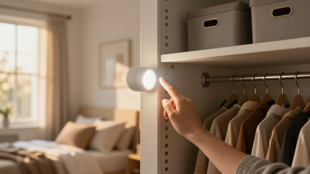 cordless led closet light motion