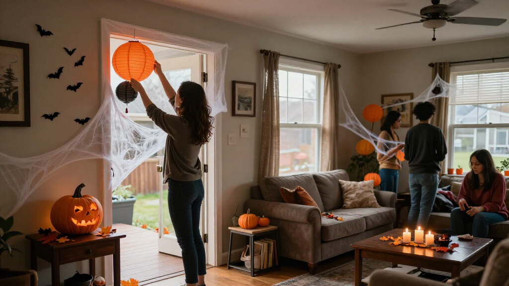 Halloween party decorations