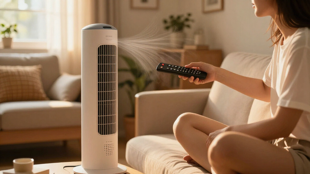 tower fan with remote