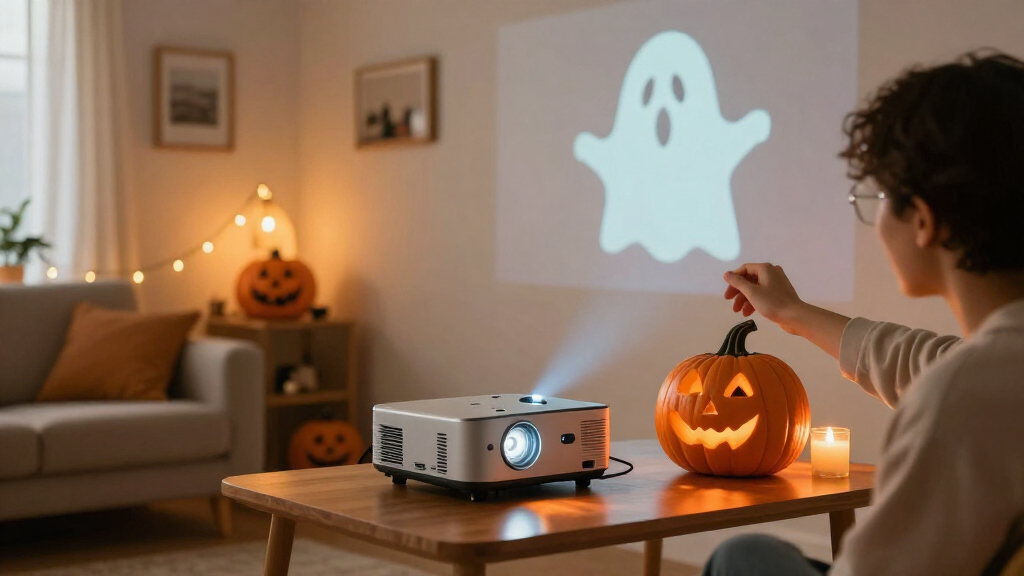 Halloween smart projectors