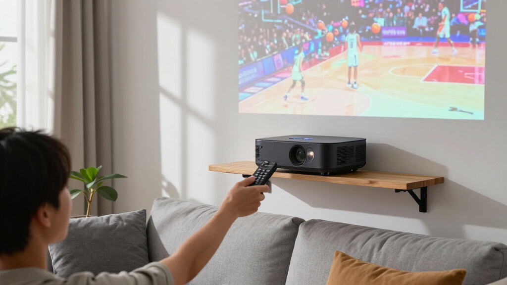 best short throw sports projector for apartments