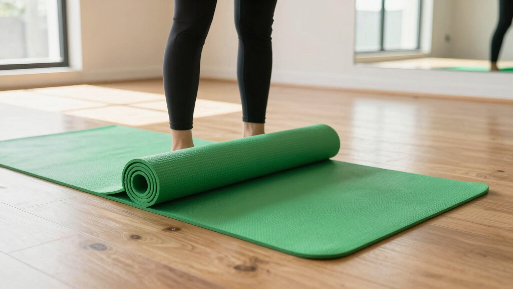 compact foldable yoga mats