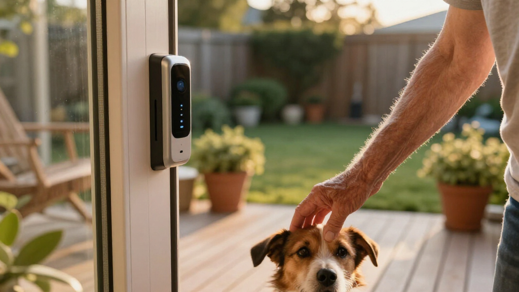 smart dog doors with microchip access