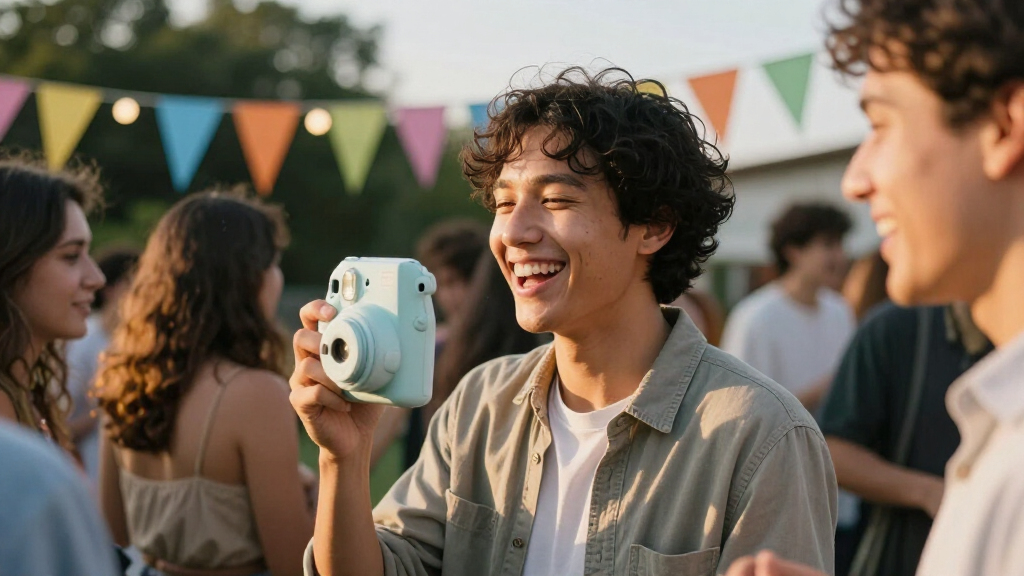 instant camera bundle for parties and holidays