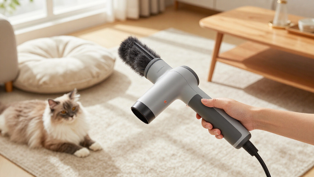 best cat grooming vacuum for long-haired cats