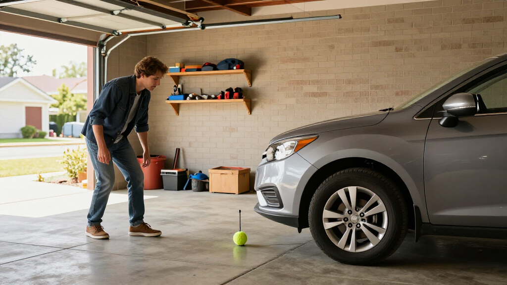garage parking aids