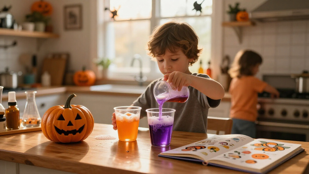 halloween science activity books for kids