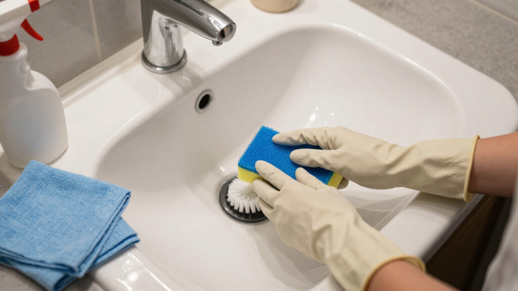essential bathroom cleaning tools