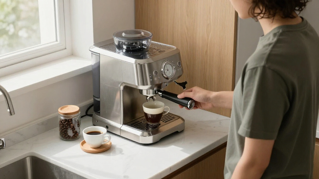 espresso machine for small kitchen