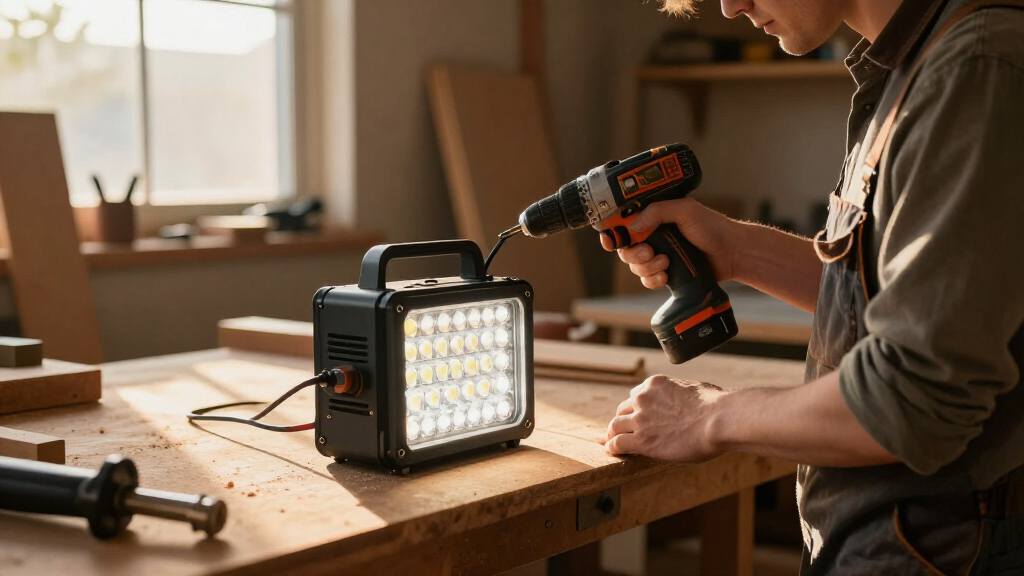 spray booth lighting kit