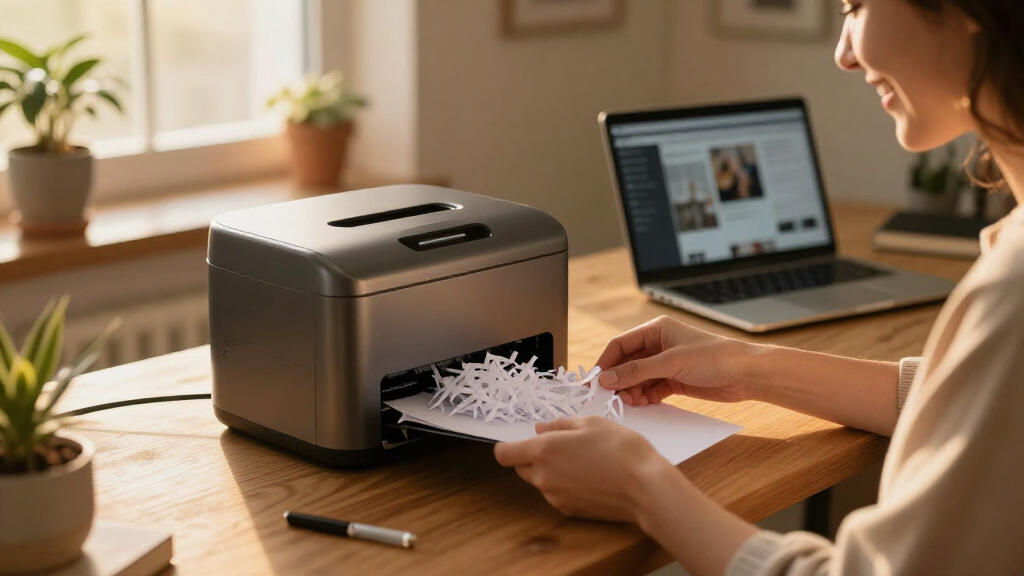 auto feed shredder for home office