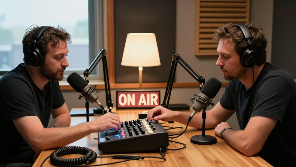 portable podcast mixers