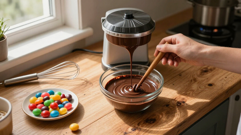chocolate melting machine for candy making