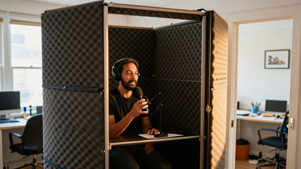 portable soundproof booth kits