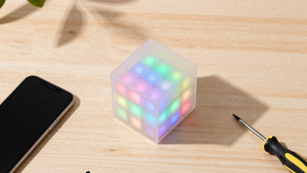 rgb led cube kits programmable