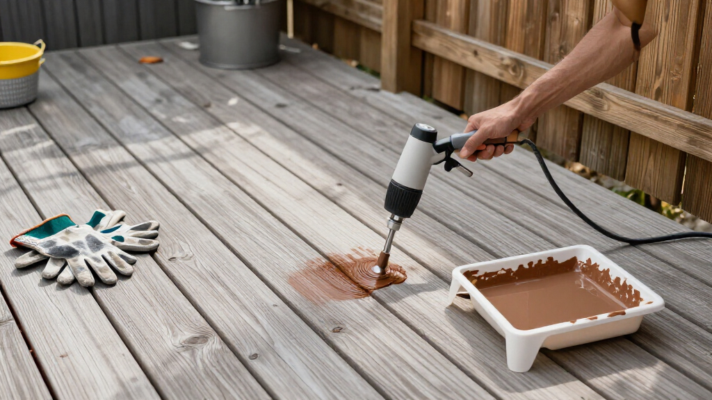 airless sprayer for exterior stain contractors