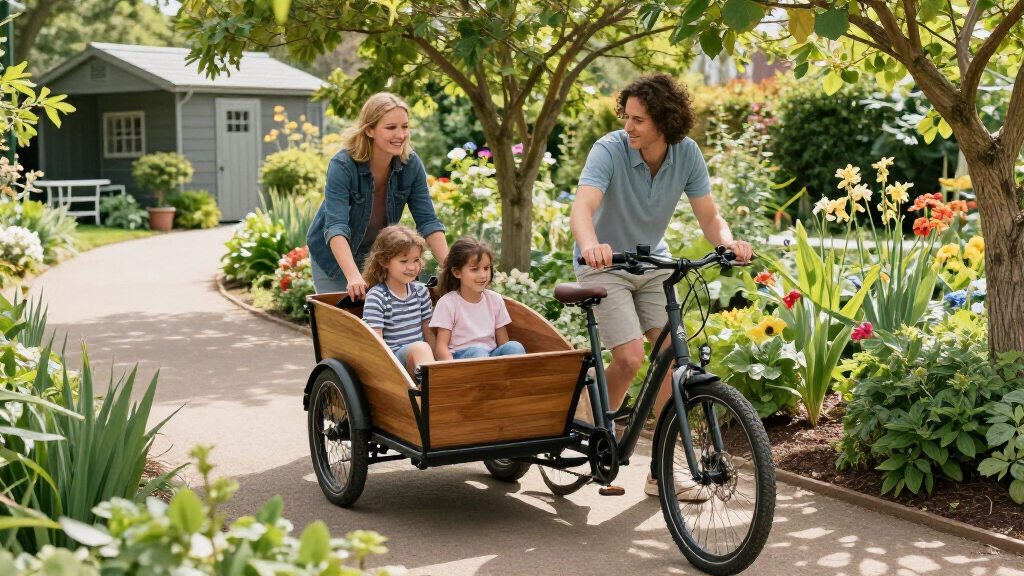 best electric cargo trailer bike for family hauling