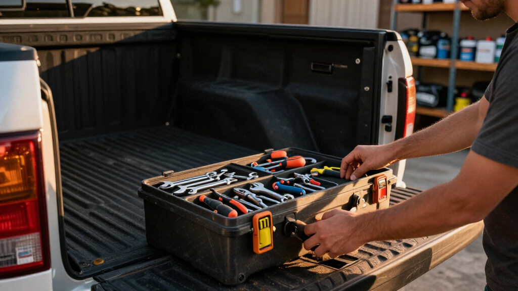 truck bed utility tool sets