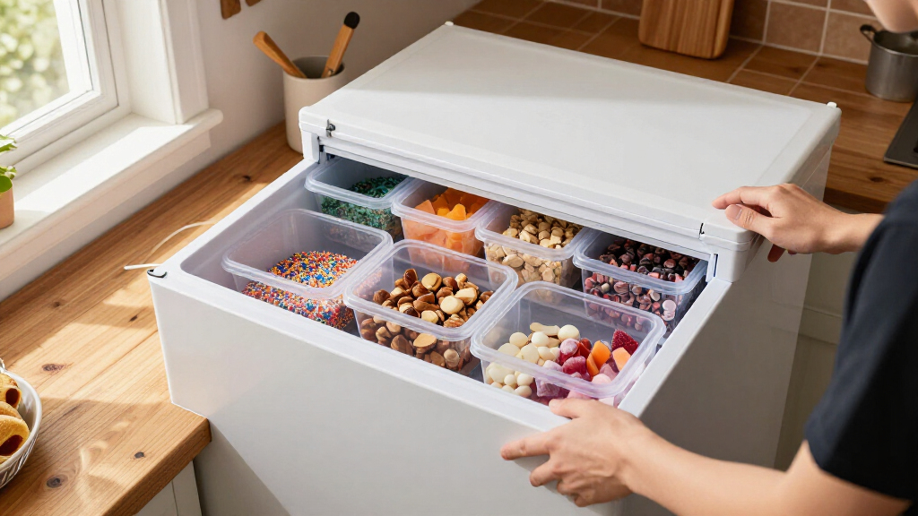 chest freezer for baking ingredients