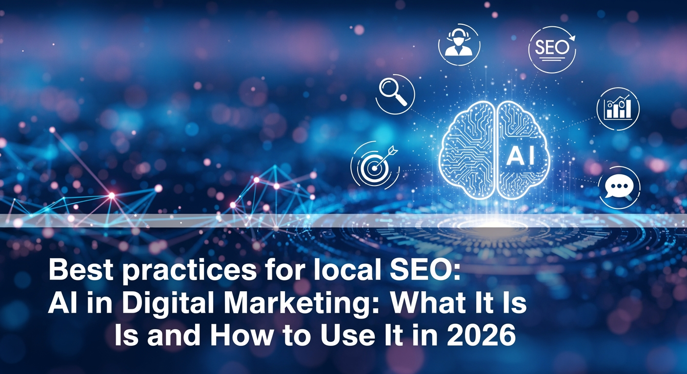 Best practices for local seo: AI in Digital Marketing: What It Is and How to Use It in 2026