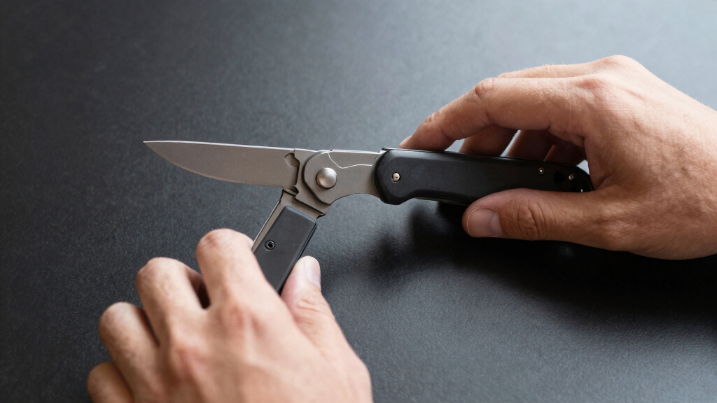 folding knife rescue premium