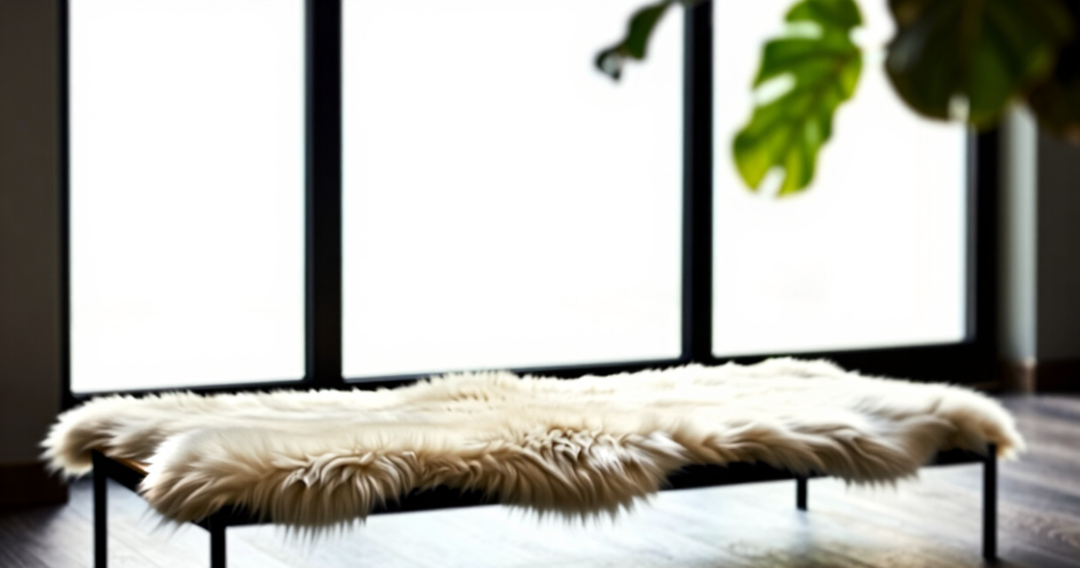best faux fur rugs for meditation rooms