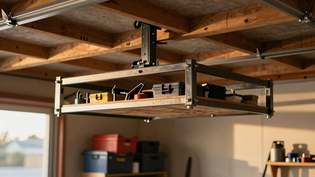 best overhead garage storage rack