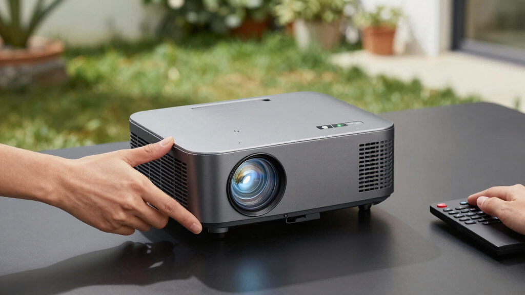 best outdoor projectors for backyard movie nights