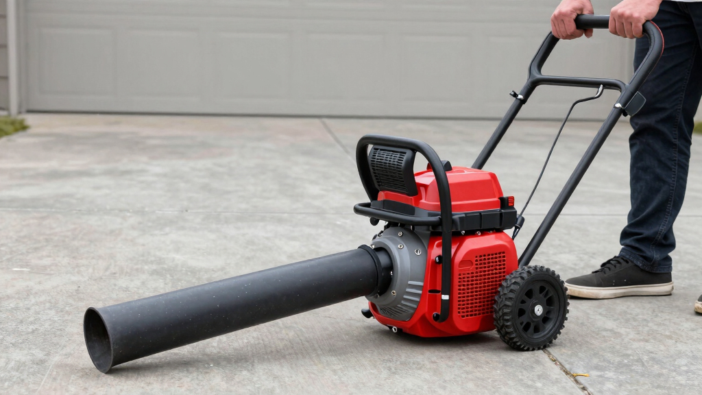 best walk behind leaf blower