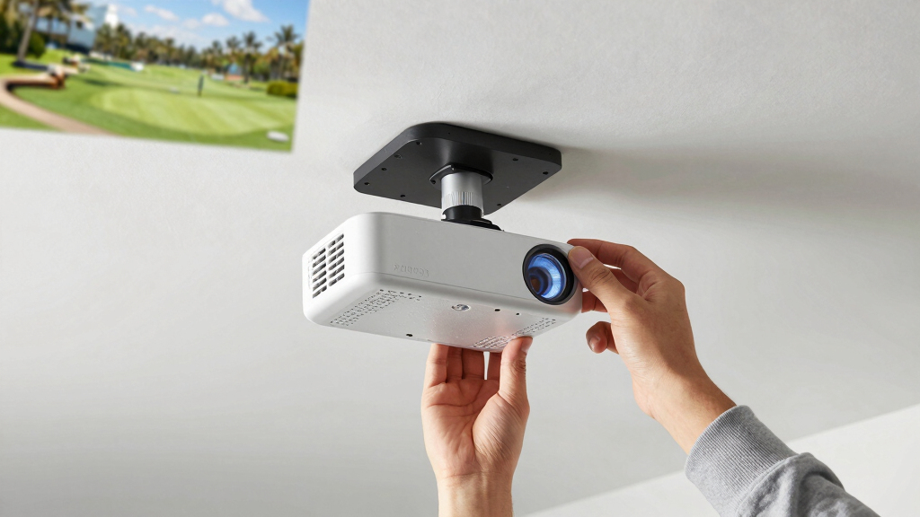 best projector ceiling mount for golf room