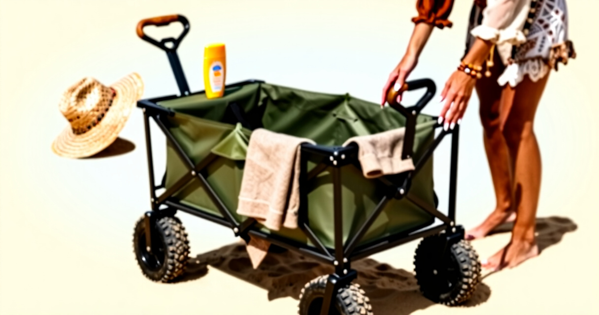 best beach cart for desert festival camps