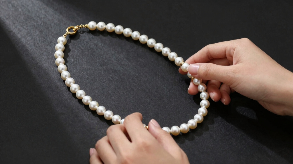 luxury pearl jewelry set