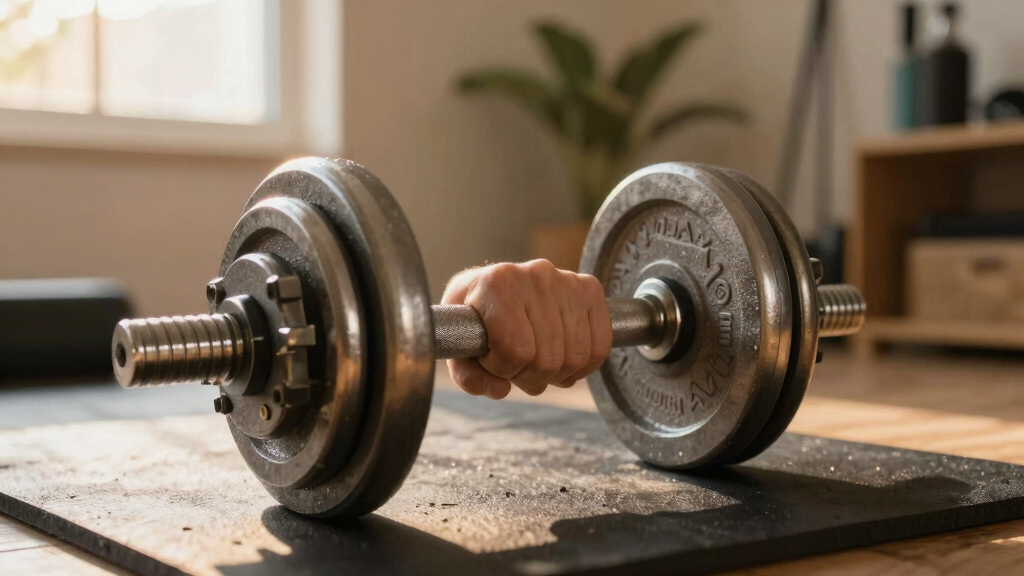 best adjustable dumbbells heavy set