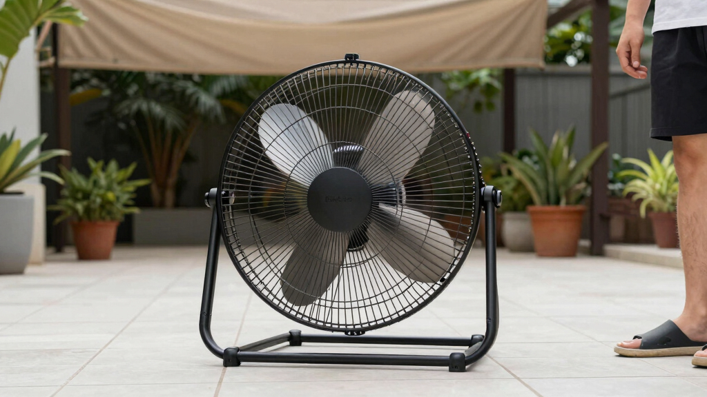 best drum fans for large covered patios