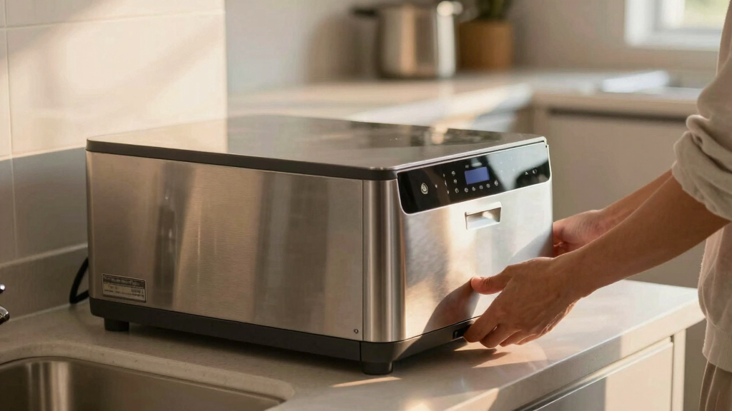 luxury compact dishwasher portable