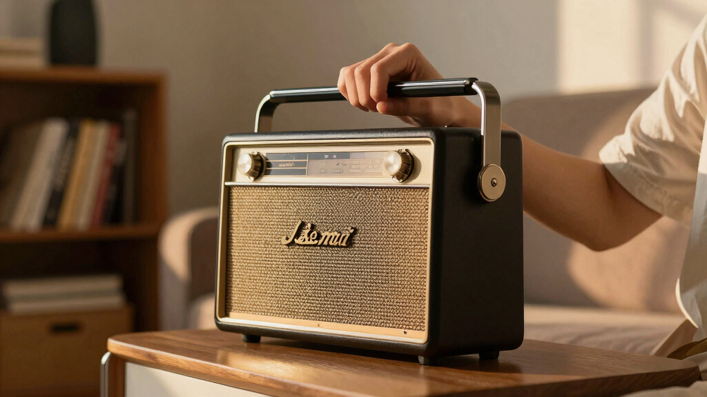 retro radio speaker