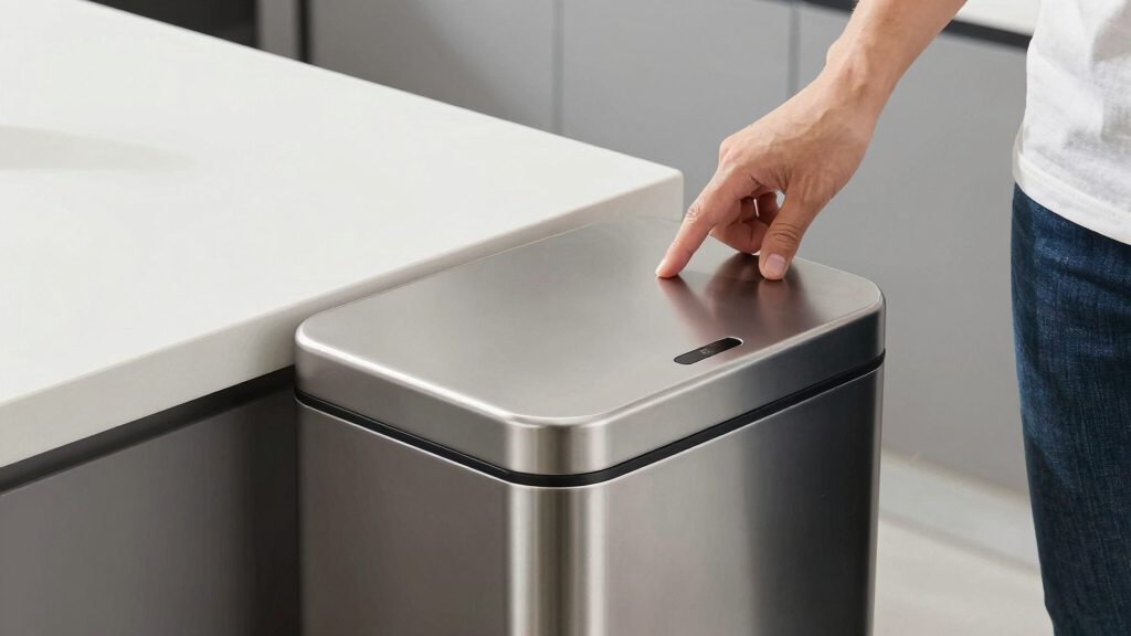 best touchless kitchen trash can