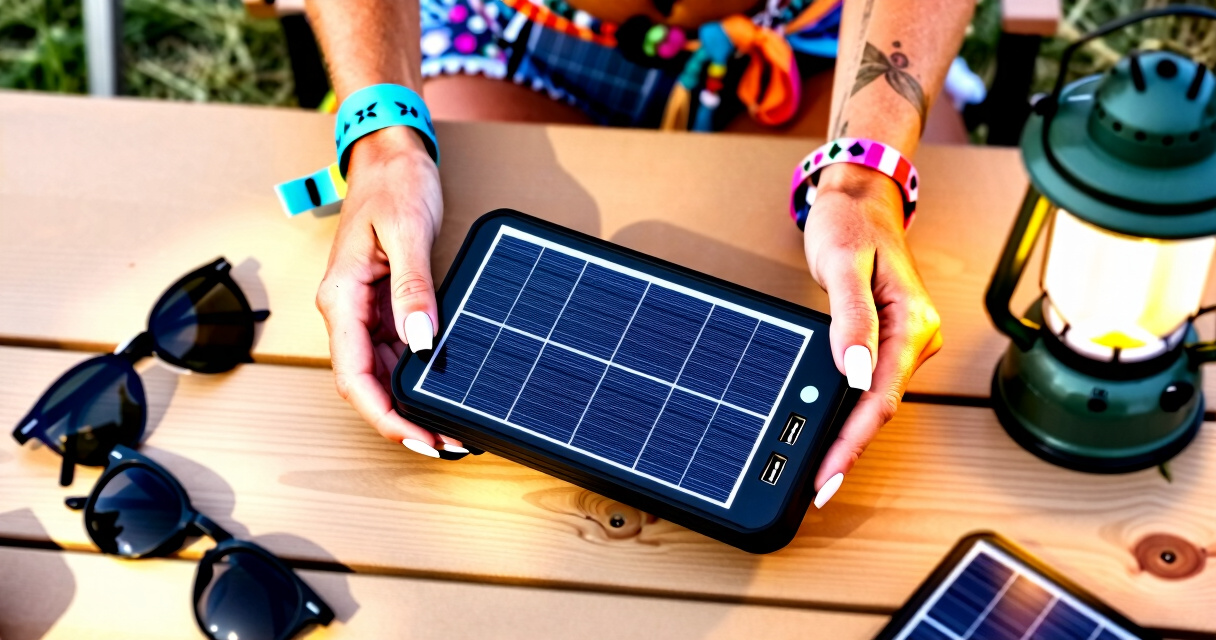 best festival solar power gear