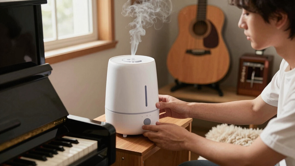 best humidifier for guitar and piano room