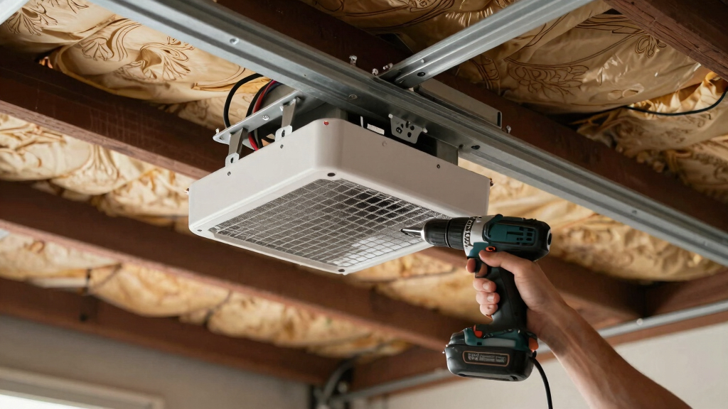 best garage heater ceiling mount electric