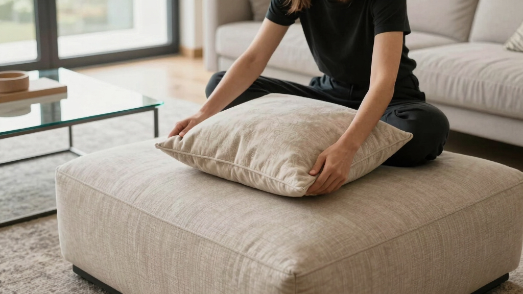 best oversized ottomans for living rooms