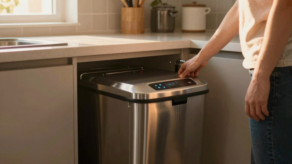 best trash compactor built in kitchen