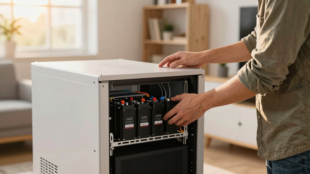 best server rack lifepo4 battery for home energy storage