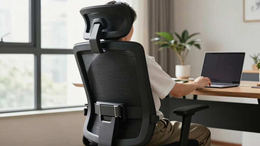 best office chair with headrest and lumbar premium