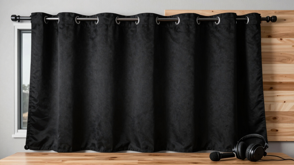 best soundproof curtains for recording room