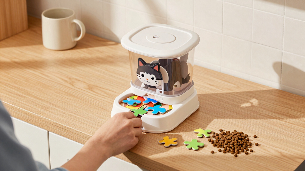 best cat puzzle feeder for enrichment
